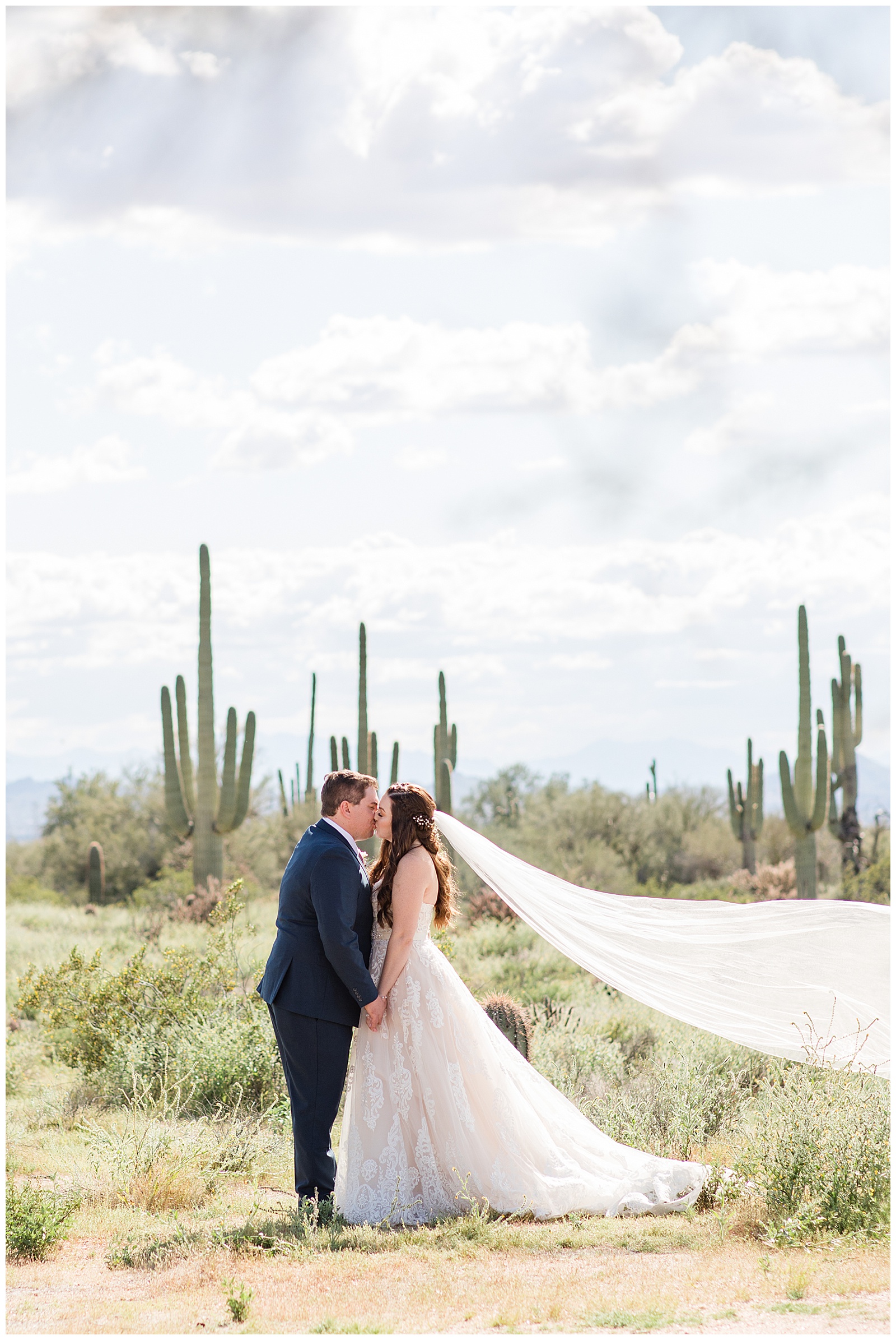phoenix wedding photographers veil flying desert