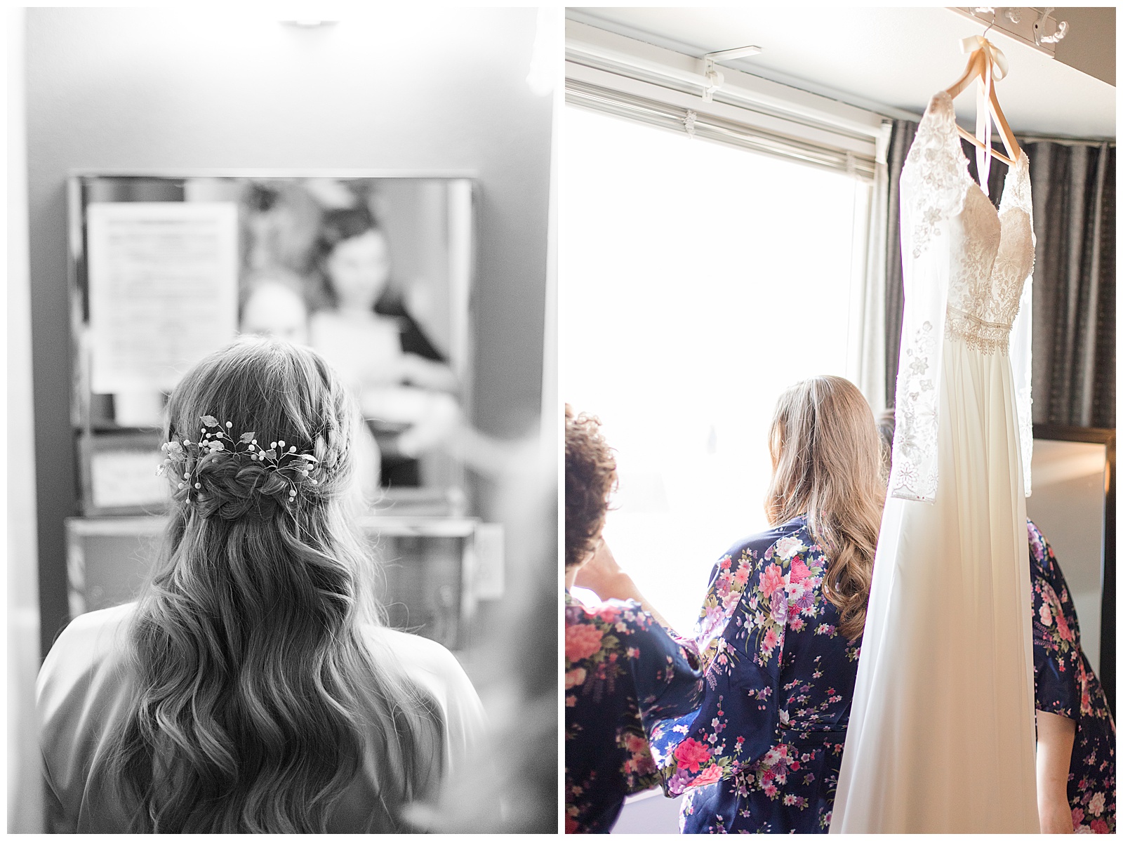 Bridesmaids Robes | phoenix wedding photographers