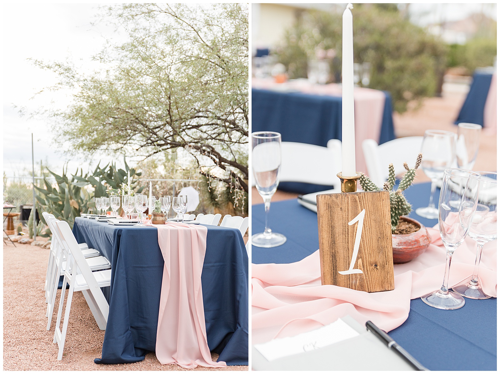desert wedding wedding table centerpieces 