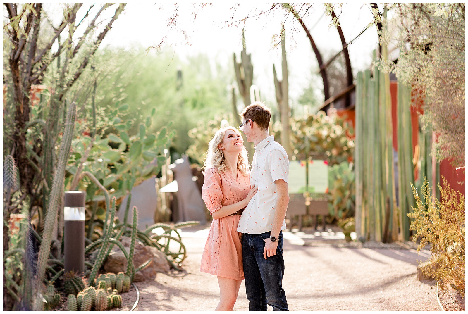 Arizona Wedding Photographers | A Desert Botanical Garden Engagement | Phoenix Wedding Photographers