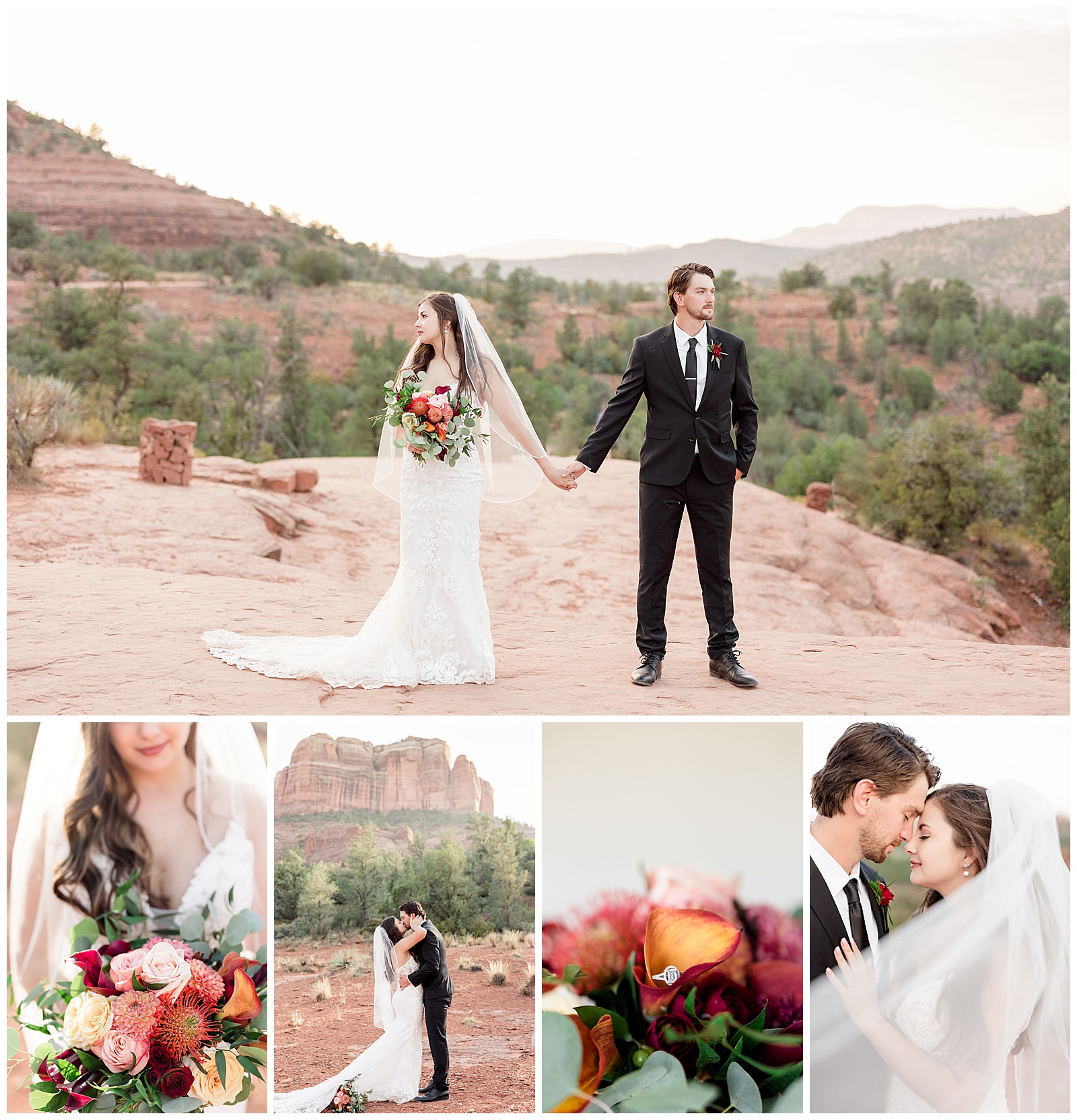 Sedona Wedding Photographers | Intimate Cathedral Rock Elopement